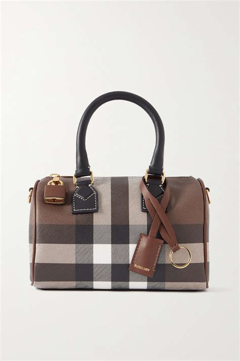 burberry porter leather trimmed pouch|net a porter Burberry tote.